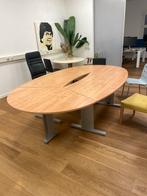 Ovale vergadertafel 290 x 175, Ophalen, Gebruikt, 150 tot 200 cm, 200 cm of meer