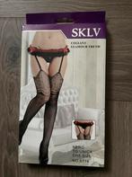 Nieuw - sexy zwarte rode netpanty - TU 1 maat, Kleding | Dames, Ophalen of Verzenden, Nieuw, Zwart, Panty