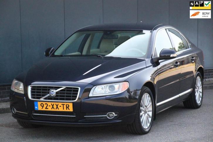 Volvo S80 2.5 T Summum Xenon/Leer/Navigatie/Parkeersensor v,, Auto's, Volvo, Bedrijf, Te koop, S80, ABS, Airbags, Airconditioning