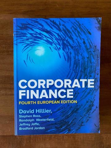 Corporate Finance - Fourth European Edition (als nieuw) beschikbaar voor biedingen