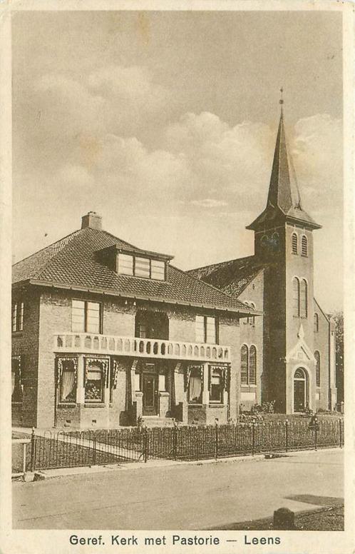 (378-383-053) Leens Geref Kerk, Verzamelen, Ansichtkaarten | Nederland, Groningen, Verzenden