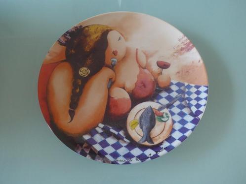Verzamel Restaurant bord Susan de Waardt -Ruiter, Antiek en Kunst, Kunst | Overige Kunst, Ophalen