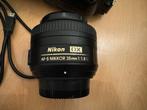 Nikon 35mm Lichtsterke Lens, Audio, Tv en Foto, Ophalen of Verzenden, Zo goed als nieuw, Standaardlens