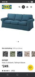 Bank hoes ikea 3 zit ektorp, Huis en Inrichting, Ophalen, 75 tot 100 cm, Rechte bank, Stof