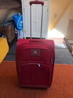 Rode Trolley Reiskoffer, Sieraden, Tassen en Uiterlijk, Koffers, Overige materialen, 50 tot 60 cm, Slot, Ophalen of Verzenden