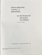 Boek over piano-service, stemmen en restaureren. A. Reblitz., Reblitz, Instrument, Ophalen of Verzenden, Zo goed als nieuw