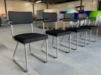 4x Ahrend de Cirkel Vintage Buisframe Stoelen, Ophalen, Gebruikt, Vier, Ahrend de Cirkel