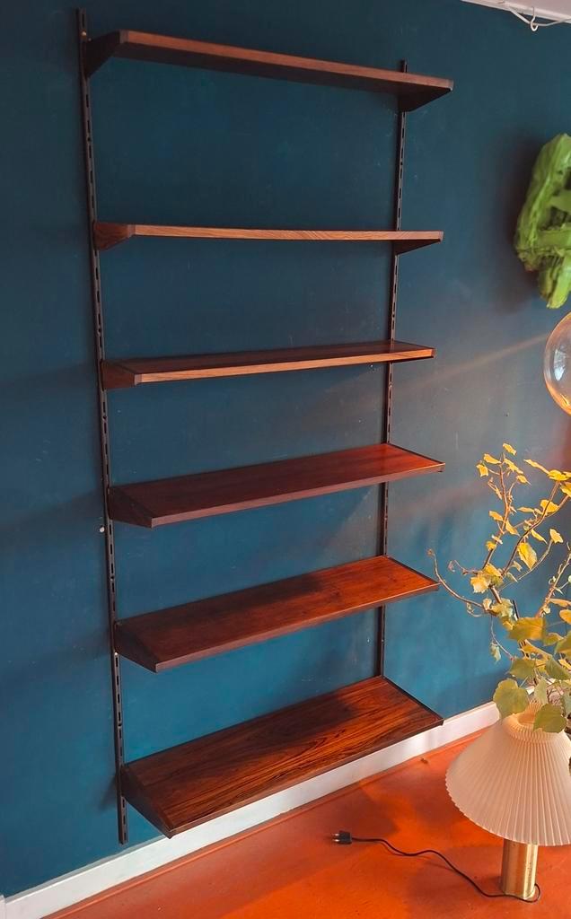 Kai kristiansen modulair wandsysteem palissander, Huis en Inrichting, Woonaccessoires | Wandplanken en Boekenplanken, Ophalen