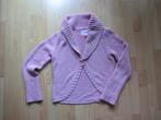Mooi roze gebreid, katoenen vest van Esprit, maat L, Maat 38/40 (M), Ophalen of Verzenden, Zo goed als nieuw, Roze