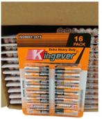 KingEver In een doos zitten 24 blisters a 16 stuks AA of AAA, Audio, Tv en Foto, Accu's en Batterijen, Nieuw, Ophalen of Verzenden