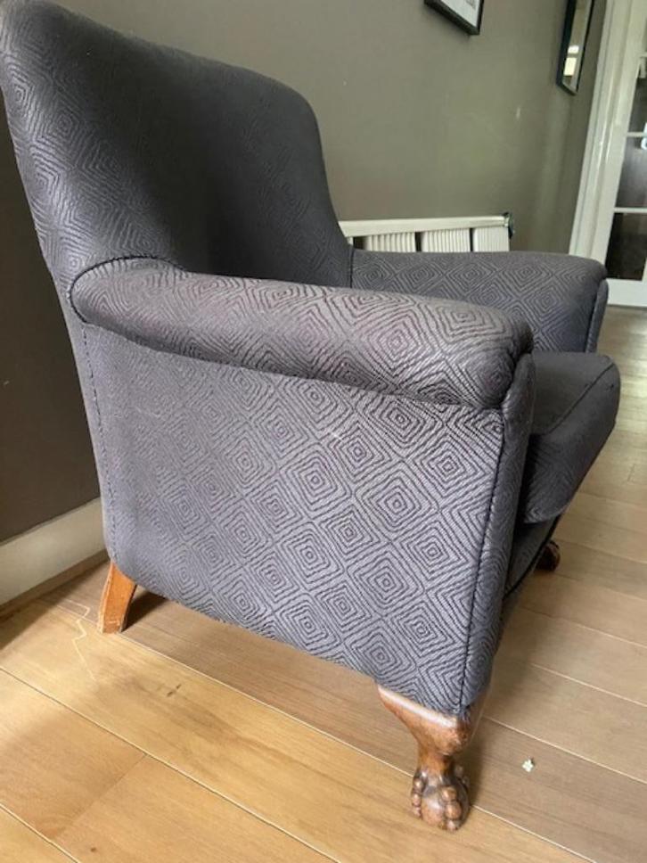 2 klassieke fauteuils, Huis en Inrichting, Fauteuils, Gebruikt, Stof, 50 tot 75 cm, 75 tot 100 cm, Ophalen