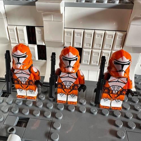 Lego Custom Bomb Squad ARC Clone Trooper (3x), Kinderen en Baby's, Speelgoed | Duplo en Lego, Zo goed als nieuw, Ophalen of Verzenden