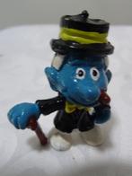 Vintage smurf 1965 Peyo West-Germany smoking smurf, Verzamelen, Smurfen, Ophalen of Verzenden, Gebruikt, Overige Smurfen, Poppetje, Figuurtje of Knuffel