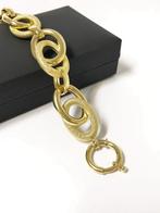 Gouden Dubbele Anker Schakel Armband - 21 cm / 18,46 g, -, -, Ophalen of Verzenden, Zo goed als nieuw