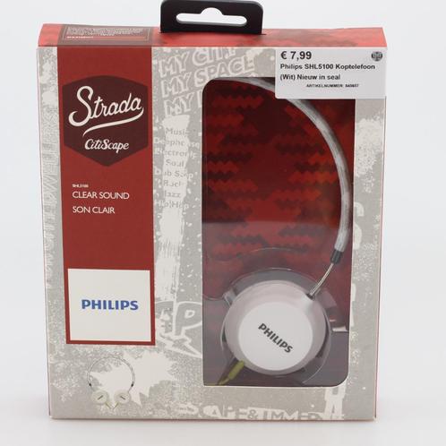 Philips SHL5100 Koptelefoon (Wit) Nieuw in seal, Audio, Tv en Foto, Koptelefoons, Nieuw