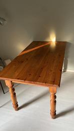 Gratis op te halen eettafel, Huis en Inrichting, Tafels | Eettafels, Ophalen, Gebruikt, 100 tot 150 cm, 50 tot 100 cm