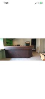 L vorm houten bar rond; (foto ter illustratie), Huis en Inrichting, Barren, Ophalen, Zo goed als nieuw