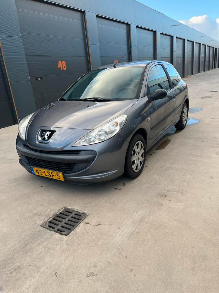 Peugeot 206+ 1.1 3D 2010 Grijs, Auto's, Peugeot, Particulier, 206+, Benzine, C, Hatchback, Handgeschakeld, Origineel Nederlands