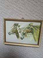 Paarden jaren 60 print, Antiek en Kunst, Kunst | Tekeningen en Foto's, Ophalen of Verzenden