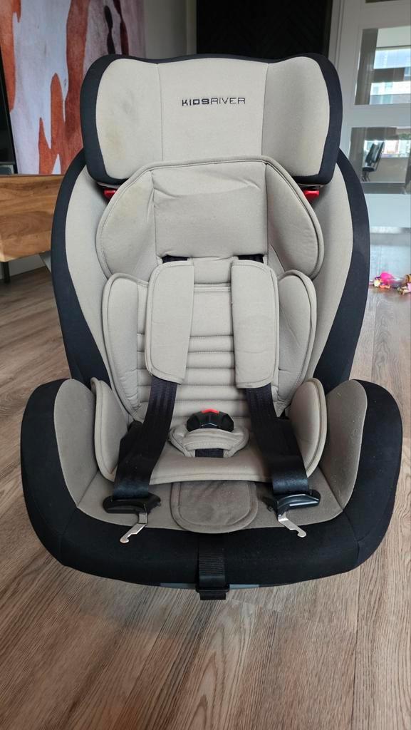 Kidsriver Liz Autostoeltje taupe, Kinderen en Baby's, Autostoeltjes, Overige merken, Autogordel, Slaapstand, Ophalen