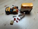 Playmobil Jeep met Paardentrailer 3249, Ophalen of Verzenden, Gebruikt, Complete set