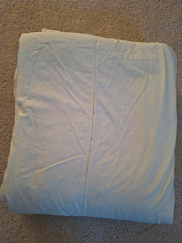 Dun katoenen dekbed 200x220cm - wasbaar, Huis en Inrichting, Slaapkamer | Beddengoed, Gebruikt, Deken of Dekbed, Tweepersoons