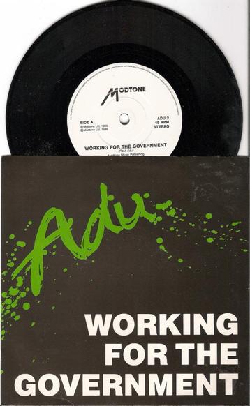 Adu - working for the government beschikbaar voor biedingen