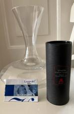 Wijnkaraf/ decanteerkaraf Leopold met verzilverde bol. Nieuw, Ophalen of Verzenden, Nieuw, Overige typen