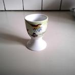 Duits eierdopje  G.Wurm met irissen en vogel, Antiek en Kunst, Antiek | Vazen, Ophalen of Verzenden