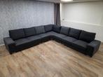 GRATIS BEZORGEN | Mooi Groot Antraciet Hoekbank, Info@banxtel.nl, 3194DC, Hoekbank, Zo goed als nieuw