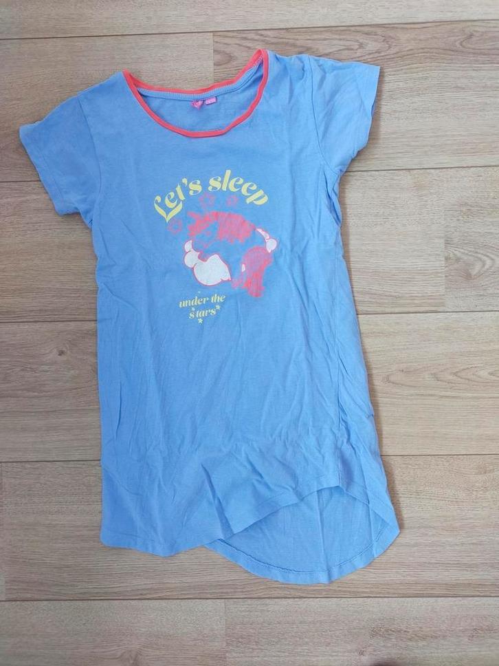 Izgst! Leuk eenhoorn nachthemd van Wibra. Mt 128/134, Kinderen en Baby's, Kinderkleding | Maat 128, Gebruikt, Meisje, Nacht- of Onderkleding