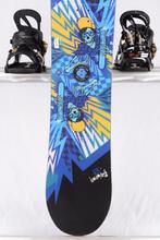 130 kinder snowboard SALOMON EL CAPITAN, BLACK/blue, Sport en Fitness, Snowboarden, Verzenden, Gebruikt, Board