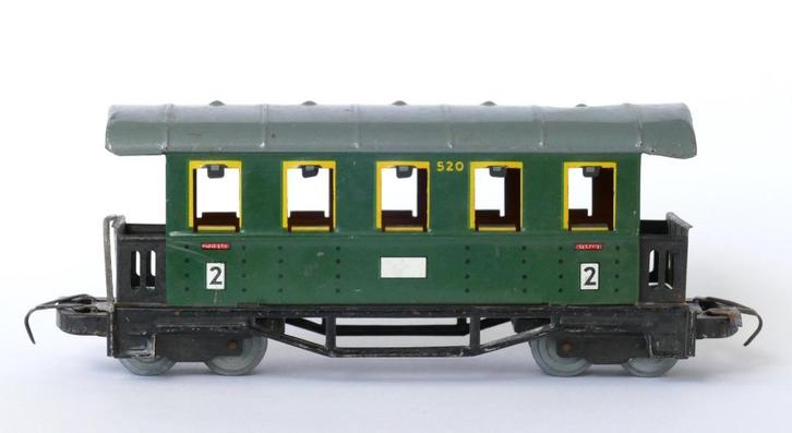 Biller Bahn personenrijtuig 520, Hobby en Vrije tijd, Modeltreinen | Overige schalen, Gebruikt, Wagon, Gelijkstroom, Overige merken
