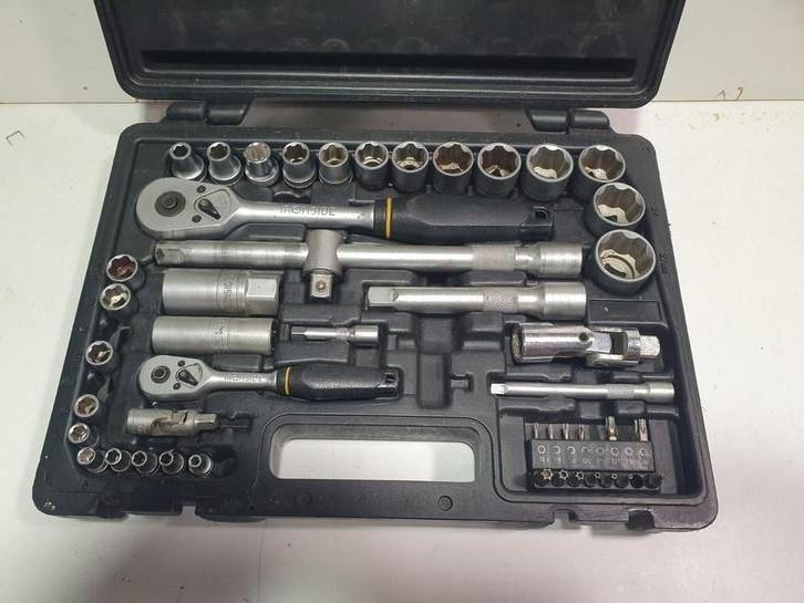 Ironside doppenset 1/2" en 1/8", Auto diversen, Autogereedschap, Gebruikt, Ophalen of Verzenden