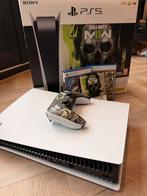 Playstation 5 disc “praktisch nieuw” + 3 games, Spelcomputers en Games, Spelcomputers | Sony PlayStation 5, Ophalen of Verzenden