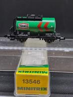 Minitrix 13546 - ketelwagen 'Texaco' (15161), Gebruikt, Gelijkstroom, Trix, Wagon
