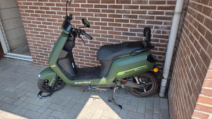 Killerbee Electrica scooter 25 km/uur, zo goed als nieuw!, Fietsen en Brommers, Snorfietsen en Snorscooters, Zo goed als nieuw