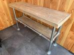 Unieke kwaliteit sidetable van steigerhout elke maat en vorm, Ophalen, Nieuw