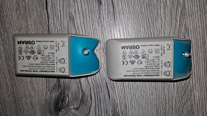 Osram Halotronic HTM 70/230-240 Transformator led, Doe-het-zelf en Verbouw, Elektra en Kabels, Gebruikt, Overige typen, Ophalen of Verzenden
