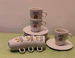Douwe Egberts kop en schotels 6 STUKS, Ophalen of Verzenden, Zo goed als nieuw, Overige stijlen, Kop(pen) en/of Schotel(s)
