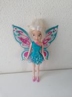 Barbie Disney Fairies zus van TinkerBell, Fashion Doll, Ophalen of Verzenden, Zo goed als nieuw