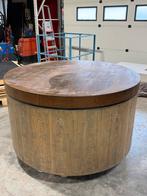 Ronde Houten tafel - 140cm, 90cm hoog, Zakelijke goederen, Horeca | Meubilair en Inrichting, Ophalen, Gebruikt