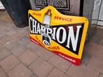 Champion bougie emaille reclame bord mooie reproductie, Reclamebord, Eu, Eu, Nieuw