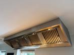 Professionele horeca afzuigkap met motor, Witgoed en Apparatuur, Afzuigkappen, Ophalen, Gebruikt, Wandschouwkap, Motor
