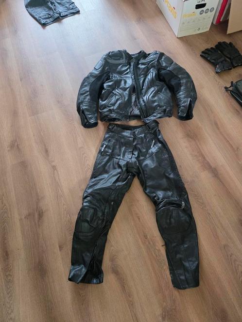 DiFi Leren Motorpak Maat 56/46, Motoren, Kleding | Motorhelmen, Heren, Systeemhelm, Overige merken, Tweedehands, Ophalen of Verzenden