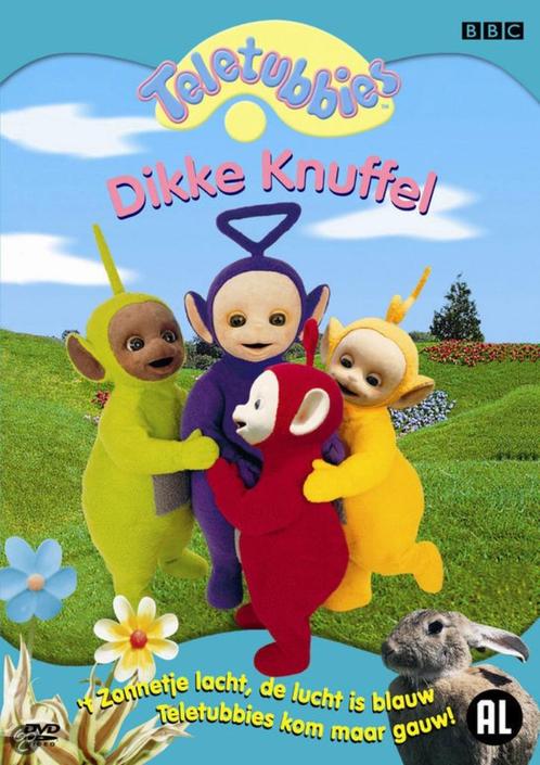 DVD Teletubbies - Dikke Knuffel, Cd's en Dvd's, Dvd's | Kinderen en Jeugd, Zo goed als nieuw, Tv fictie, Poppen, Alle leeftijden