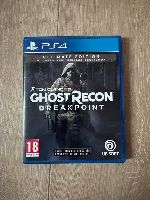 Tom Clancy’s Ghost Recon Breakpoint PS4, Spelcomputers en Games, Games | Sony PlayStation 4, Gebruikt, Role Playing Game (Rpg)