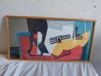 Picasso Stilleven met Gitaar - Reproductie, Antiek en Kunst, Ophalen