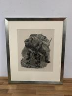 Lithografie | Notenboom | grindscheppers, Ophalen