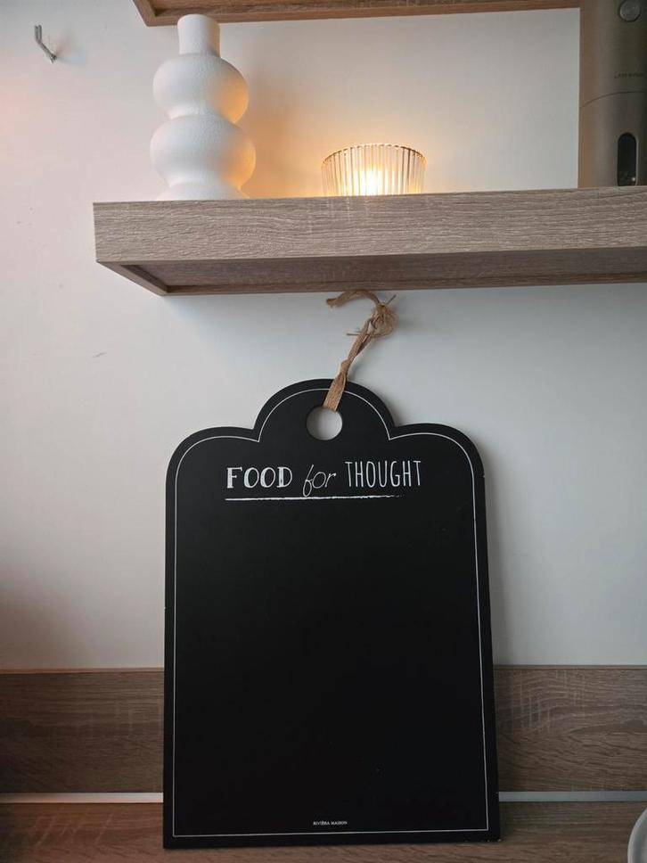 Riviera Maison Bord - Krijtbord, Huis en Inrichting, Woonaccessoires | Memoborden, Zo goed als nieuw, Krijtbord, Ophalen of Verzenden